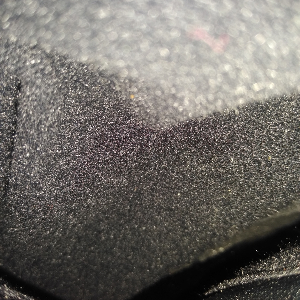 Real black suede boots 4 inch heel very nice - Picture 10 of 16
